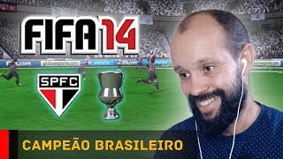 CARREIRA JOGADOR FIFA 14  CAMPEÃO E ARTILHEIRO CAMPEONATO BRASILEIRO [upl. by Llertnad]