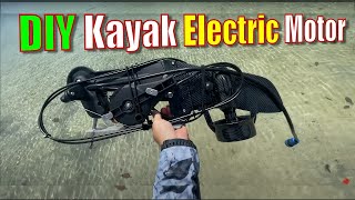 Four Fast long Range ELECTRIC KAYAK BUILD DIY BUILD [upl. by Kelwen498]