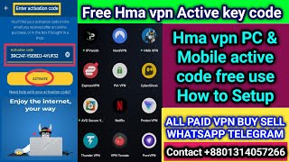 Hma vpn Activation code 2025  Best PC vpn BEST ANDROID VPN BUY SELL  unlimited free trial vpn [upl. by Southworth]