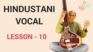 Hindustani Vocal  Lesson 10  How to pronounce Swaras [upl. by Eigla]