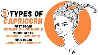 Different Types of Capricorn Personality  Understanding Capricorn Decans capricorn [upl. by Hilaire]