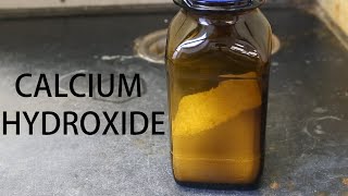 How to make Calcium Hydroxide CaOH2 [upl. by Chapin]