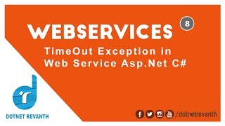 TimeOut Exception In Web Service AspNet C  Part8 [upl. by Adolphe]