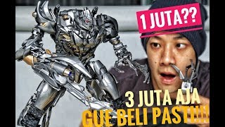 UNBOXING MEGATRON DECEPTICON by BMB GAK NGERTI LAGI SEKEREN INI BISA 1 JUTA [upl. by Nivalc]