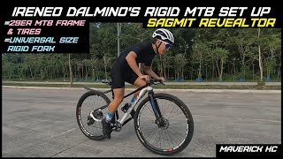 Bikecheck sa 29ER SAGMIT REVELATOR Rigid MTB Set Up ni Ireneo Dalmino [upl. by Krever]