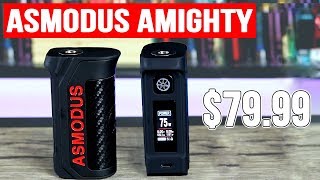 Asmodus Amighty Review  BEST SINGLE 21700 MOD ✌️🚭 [upl. by Anaeirb]