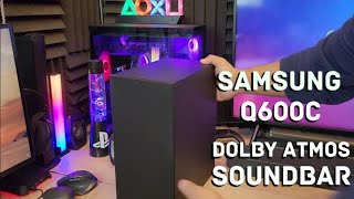 Samsung Q600C Dolby Atmos Soundbar  Unboxing and Review [upl. by Solita868]