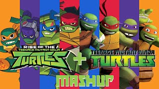 Teenage Mutant Ninja Turtles 2012  ROTTMNT Mashup [upl. by Irik]