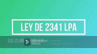 LEY Nº2341 DE PROCEDIMIENTO ADMINISTRATIVO A 20 AÑOS DE SU PUBLICACION EN BOLIVIA [upl. by Margery]