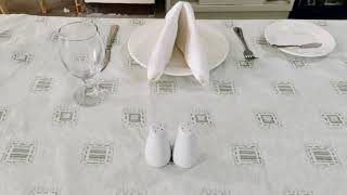 A LA CARTE TABLE SET UP [upl. by Ahsinauj389]