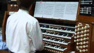 Pachelbel  Chaconne in F Minor on Meantone tuned organ [upl. by Leirad]