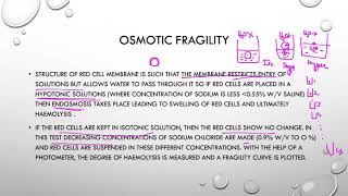 Osmotic Fragility Test [upl. by Novanod]