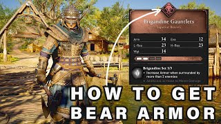 How to Get BEAR Type Armor  Brigandine Armor Set Locations ► Assassins Creed Valhalla [upl. by Adnael828]