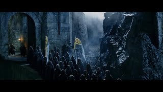 The Lord of the Rings The Two Towers 2002  The Arrival of The Elves in Helms Deep  Clip Scene 4K [upl. by Eniowtna]