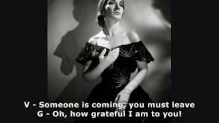 La Traviata  the full opera with Maria Callas part 8 [upl. by Ecirtram816]