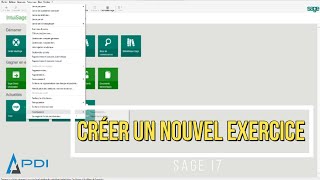 comment créer un nouvel exercice comptable [upl. by Ronnoc]