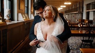 Heated game of Jenga turns into a lifetime of love  Wedding Film  Cleveland OH [upl. by Buskus145]