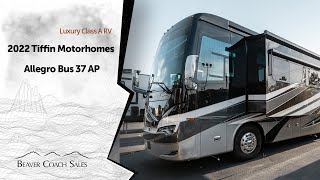 2022 Tiffin Motorhomes Allegro Bus 37 AP  Luxury Class A RV [upl. by Yztim]