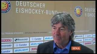 EishockeyBundestrainer Koelliker Kassel Huskies haben guten Ruf [upl. by Nirtiac]