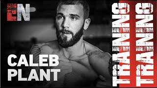 NEW VIDEO ALERT Caleb Plant Training  ESNEWS BOXING [upl. by Sirhc]