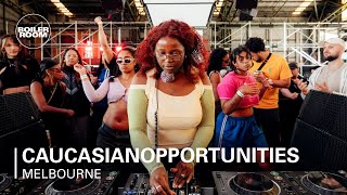 CaucasianOpportunities  Boiler Room Melbourne [upl. by Nhguahs]