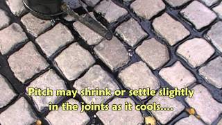 Pitch jointing for setts and cubes [upl. by Nosmas]