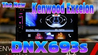 Kenwood Excelons new 2016 DNX693s multimedia navigation radio [upl. by Abert]