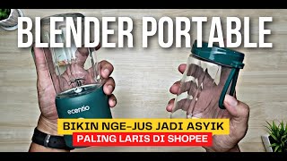 Unboxing Blender Portable Yang Paling Laris Di Shopee  Portable Juicer  Ecentio [upl. by Ashlin645]