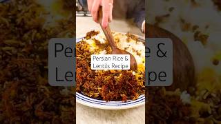 This Persian rice is AMAZING Adas Polo Recipe [upl. by Leuqim]