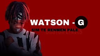 WATSON G M KWÈ SIM TE RENMEN PALE  vidéo lyrics [upl. by Lepp117]