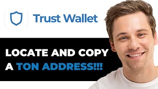 How To Locate And Copy A TON Address On Trust Wallet 2024 [upl. by Ashlan630]