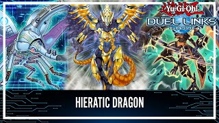 Hieratic Dragon One Turn Kill  Power of XYZ Monster YuGiOh Duel Links [upl. by Drice]