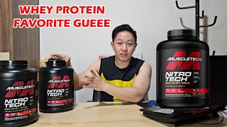 Review Nitrotech Whey Gold ini Whey Favorite saya [upl. by Garretson]