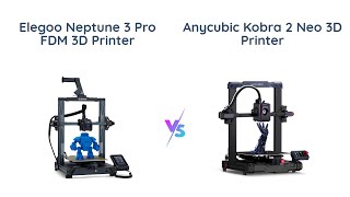 ELEGOO Neptune 3 Pro vs Anycubic Kobra 2 Neo 🔥 Which 3D Printer is Better 🤔 [upl. by Awuhsoj]