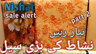 Nishat summer collection sale alert 2024 [upl. by Ettennyl]