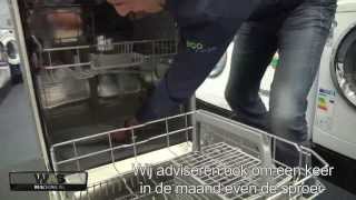 siemens vaatwasser sn25d800 productvideo uitleg wasmachinenl 2013 [upl. by Ainez]