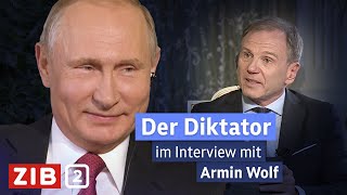 ExklusivInterview Armin Wolf befragt Russlands Machthaber Putin  ZIB Spezial vom 04062018 [upl. by Tavis8]