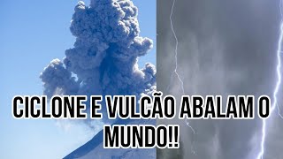 CICLONE SUL DO BRASIL  PELA QUINTA VEZ VULCÃO URGENTE [upl. by Eyahsal478]