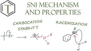 SN1 Reaction and Mechanism  Organic Chemistry Lessons [upl. by Eelyak759]