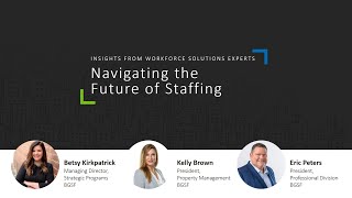 Navigating The Future of Staffing Insights from Workforce Solutions Experts [upl. by Nica863]