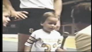 Rare Video of 3 Year Old Peyton Manning See Peyton as a three year old and hear his 1st TV Interview [upl. by Ignatz]