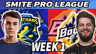 Atlantis Leviathans vs Olympus Bolts Highlights SPL 2021 Season 8  Week 1 [upl. by Orravan]