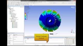 AeroMechanical Simulation of Turbomachinery Blading [upl. by Seerdi564]