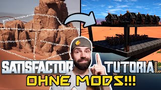 Gebäude amp Konstruktionen EINFACH VERSETZEN ohne Mod  SATISFACTORY Tutorial [upl. by Yenattirb217]