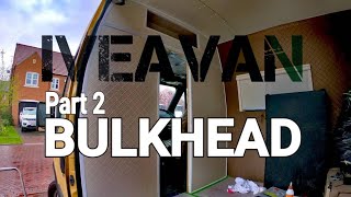 Easy Diy Lightweight Bulkhead Wall For Your Camper Van Build  Part 2 [upl. by Amasa]