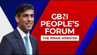 GB News Peoples Forum The Prime Minister [upl. by Nilatak]