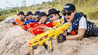 LTT Game Nerf War  Captain Warriors SEAL X Nerf Guns Fight Inhuman Group Secret Agent [upl. by Miarfe91]