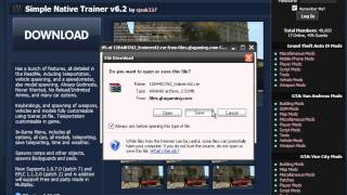 How to Install GTA IV Trainer [upl. by Aicats]