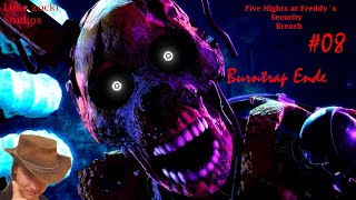 Burntrap Ende so gehts  Lets Play Fnaf Security BreachPart 8 [upl. by Gnouhc]