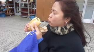 Wurzburg Marktplatz Bratwurst taste test [upl. by Corissa792]